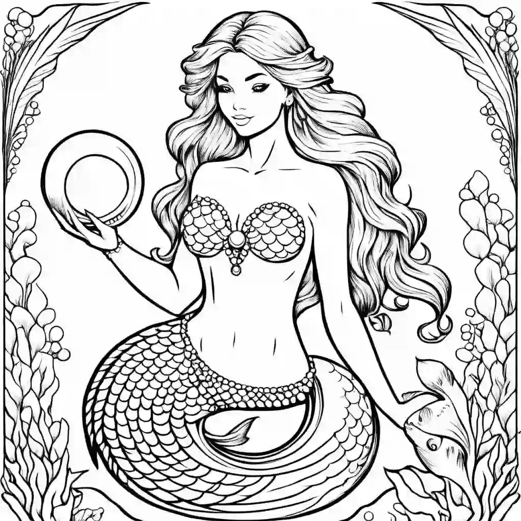 Mermaids_Mermaid with a Pearl_3300.webp